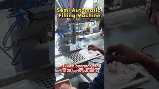 Semi automatic Shisha Tobacco filling machine