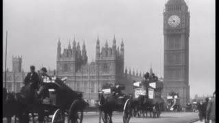 Lumiere brother’s film, London in 1896!