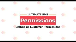 Setting Up Customer Permissions