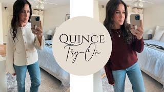 Quince Try-On Haul