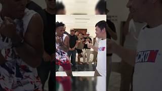 IShowSpeed got shot by Pacquiao's shotgun jab? #shorts