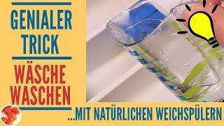 Genialer Trick: Wäsche waschen mit natürlichen Weichspülern? Diese Alternativen funktionieren