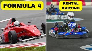 Formula 4 vs Rental Karting (comparison)