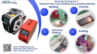 small air cooling 4 in 1 handheld fiber laser welding cleaning cutting machine #laserweldingmachine