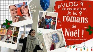 #VLOG 9 : cette année encore, je lis 9 romans de Noël en une semaine... et je vloggue tout ça ! 