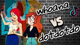 WHOANA KELI vs DOTDOT DOTTY | Animation Compilation (Part 1)