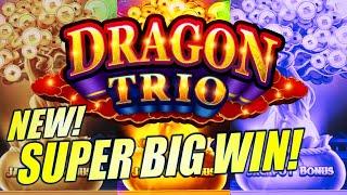 NEW!! DRAGON TRIO  GOOD LUCK HAS ARRIVED!  Slot Machine (LIGHT & WONDER)