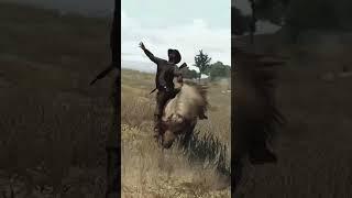 Red Dead Redemption : Training a Wild Horse #gaming #rdr #reddeadredemption #horse