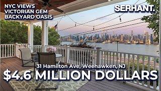 Touring A $4.6 Million Dollar Victorian GEM w/ NYC Views | 31 Hamilton Ave