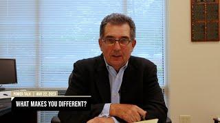 What makes you different? | Power Talk - May 22, 2023