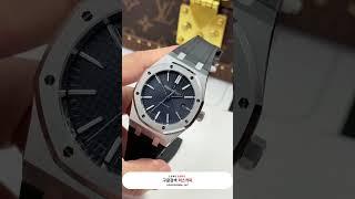 APS공장 V3 오데마피게 로얄오크 청판 다이얼 러버 스트랩 15400