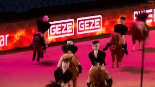 STUTTGART GERMAN MASTERS - Wilde Ponies mit ihren Reitern