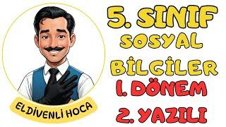 5.Sınıf Sosyal Bilgiler 1.Dönem 2.Yazılı Soruları - Eldivenli Hoca