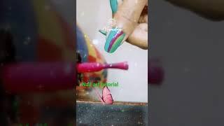 Nail art tutorial for beginners at Home 