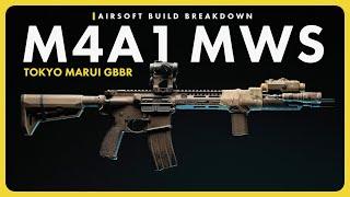 Tokyo Marui MWS Build Breakdown | Airsoft AR15 GBBR Custom Build【BLKFOX x PASSiVE SHOOT】