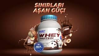 West Nutrition Whey Protein Tozu Fındık & Çikolata Aromalı Yeni Ambalajında