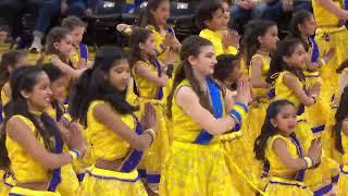 College Prep with Bollywood Dance Central Golden State Warriors Performance