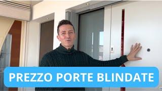 Prezzo porte blindate