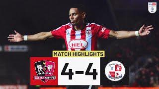 HIGHLIGHTS: Exeter City 4 Crawley Town 4 (29/12/24) | Exeter City Football Club