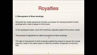 ICMA Inter - Paper 5 - Royalty Accounts  1