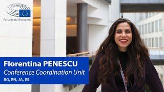 Meet the DG LINC trainees! Florentina Penescu