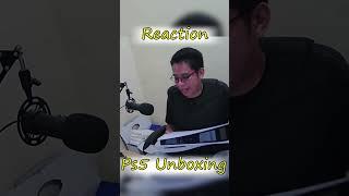 Ps5 Unboxing Funny Reaction #pinoy #shorts #ps5 #gaming