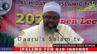 2023 public Lecture Day3 IPALEMO FUN OJO IGBENDE By: Fadilatul Sheikh Qomaruden Yunus Akorede