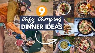 9 EASY Camping Dinner Ideas: My go-to Car Camping Meals