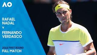 Rafael Nadal v Fernando Verdasco Full Match | Australian Open 2016 First Round