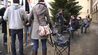 Probier's mal mit Gemütlichkeit ... Flashmob der Kolpingjugend