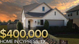 What does $400,000 get you in Cypress TX? | New Highland Home Tour in Bridgeland