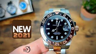 Ultimate Root Beer Rolex GMT Master 2 Homage Watch?