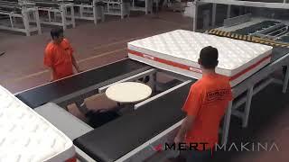 Automatic Mattress Tape Edge Machine & Packing Machine | Otomatik Kenar Kapama ve Ambalajlama