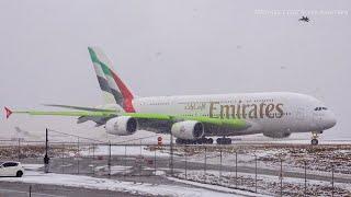 (4K) Toronto Pearson Plane Spotting | Winter Highlights