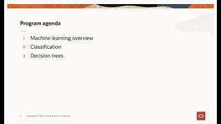 Oracle Machine Learning: Introduction