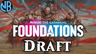 Drafting a MASTERPIECE in MTG Foundations Draft!!!