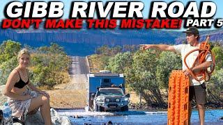 HUGE Recovery 4x4 & Caravan Pentecost River Gibb River Road / Karunjie Track