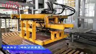 Hongfa full automatic concrete block production line  complete machinery