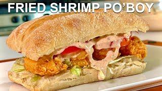 Fried Shrimp Po Boy | Pour Choices Kitchen