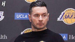 JJ Redick UPSET with the Lakers TURNOVERS – Full Postgame Interview.