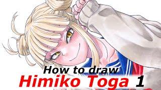 How to draw Himiko Toga | My Hero Academia | Step by step Tutorial Part 1