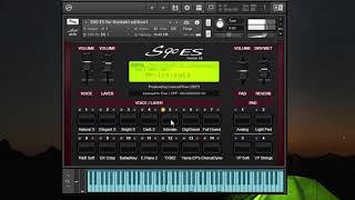 YAMAHA S90-ES FOR KONTAKT (Sound Test)