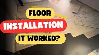 Carpet removal and vinyl flooring installation