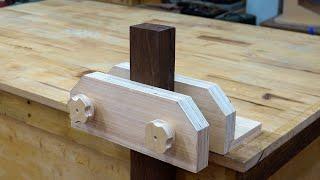 DIY MOXON VISE Tutorial: Build Your Own Workbench Tool!