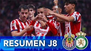 ️ RESUMEN Y GOLES: Chivas 2-0 León  | Jornada 8 Apertura 2024