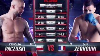 Paczuski Vs. Zerhouni | XTB KSW 98