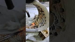 #gold necklace making #hallmark 22kt gold#viral #shorts