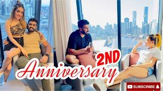 Anniversary vlog ️| කෑම | room tour | hotel | මගේ coffee  | enjoy your time 