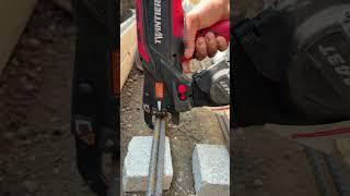 Our @MAXUSACORPTools twintier at the jobsite! #concrete #construction #iowa #rebargun