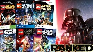 Ranking EVERY LEGO Star Wars Game From WORST TO BEST (Top 7 Games)